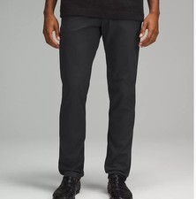 Lululemon Pants Mens 36X31 ABC Straight Commission Warpstreme In Obsidian Gray