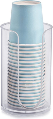 Bathroom Cup Dispenser, 3Oz-5Oz Small Disposable Paper Cups Holder for Bathroom 