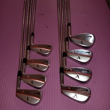 Nike Tour VR TW V10 Japan RARE FORGED Irons 3-Pw 8i Missing RH Steel Shaft X100