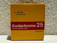 Kodak Kodachrome 25 Color Movie Film Daylight Double 8mm Roll KM459 Sealed