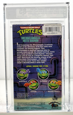 その他 Biography: Michelangelo [VHS] Teenage Mutant Ninja Turtles: Michelangelo Meets Bugman VHS Tape