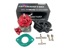 UNIVERSAL 30PSI ADJUSTABLE BOV KIT BILLET TYPE RS FLANGE for TURBO SUPERCHARGER
