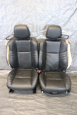 2022 DODGE CHALLENGER SRT HELLCAT 6.2L OEM BLACK LEATHER FRONT RH LH SEATS #1549