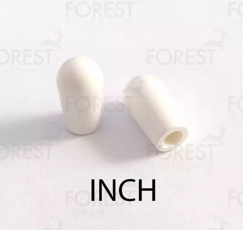 Gibson Les Paul Aftermarket Toggle Switch Tip White For GIBSON USA Inch