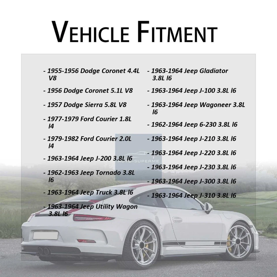 Manguera de refrigerante inferior del radiador para Jeep Tornado 1962-1963 3,8 L Foto 4 de 4