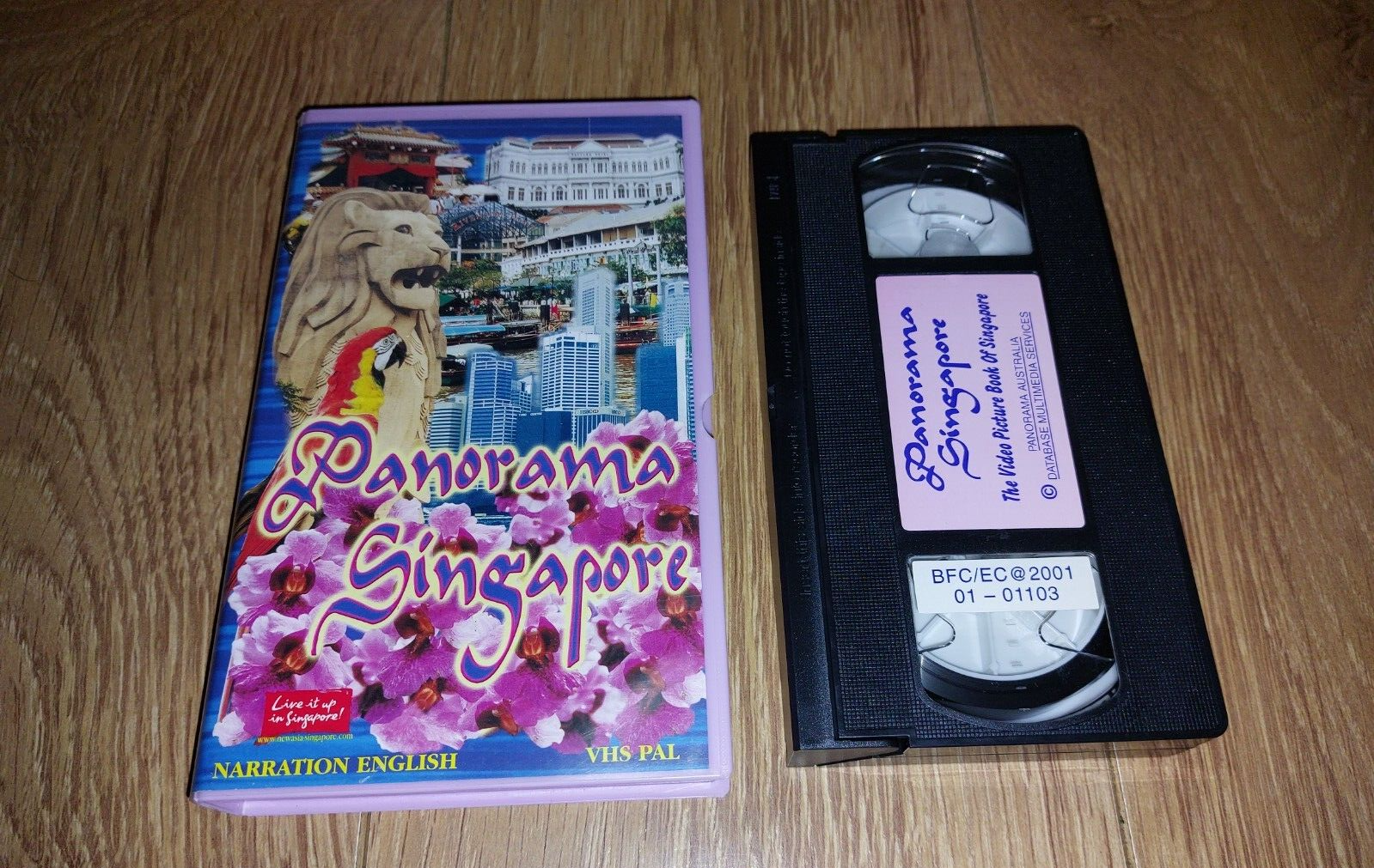 PANORAMA SINGAPORE ~ RARE TRAVEL VHS VIDEO EXCELLENT