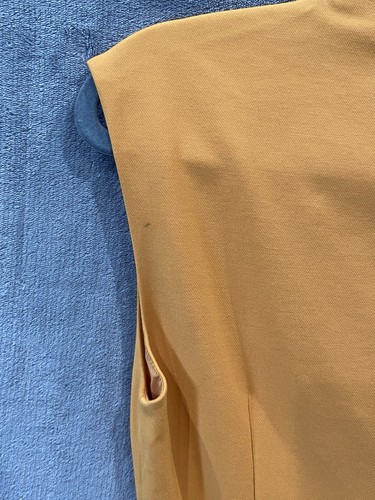 Hugo Boss Desya Surplice Sheath Dress in Yellow Women’s Size 2 NWT - Picture 10 of 12