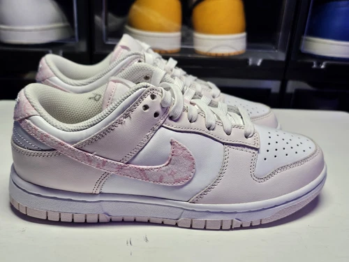Womens Size 6 - Nike Dunk Low White Pink Paisley 2023