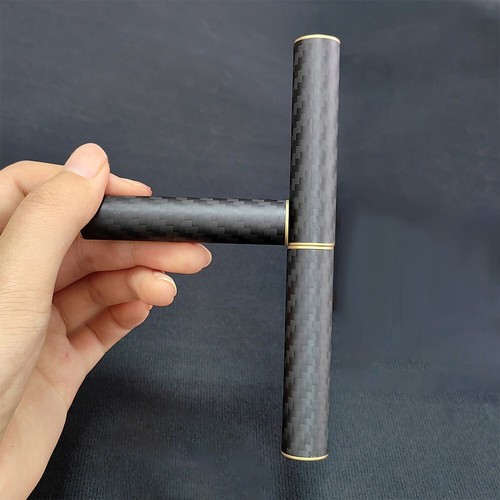 EDC Adults Real Carbon Fiber Fidget Toys Stress Relief Magnetic Metal 3Pcs - Picture 9 of 9