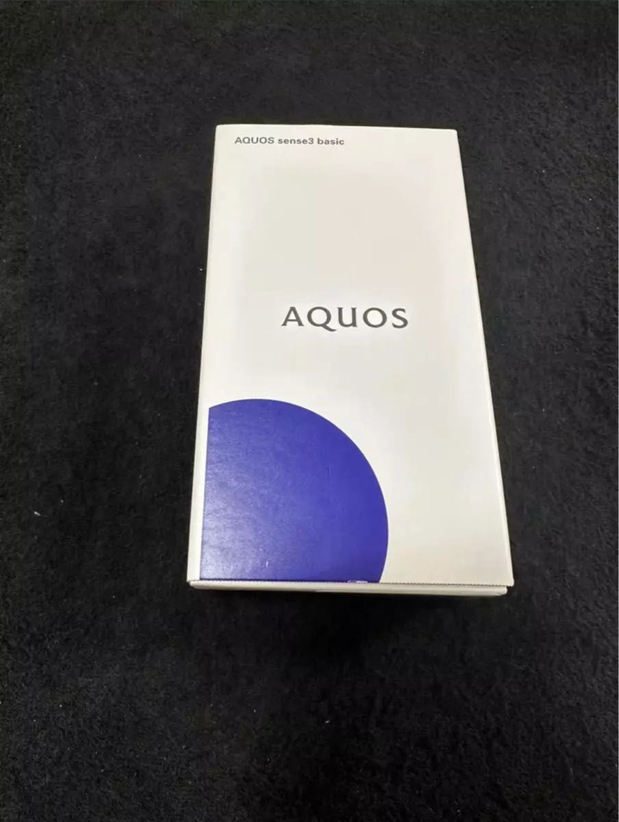 SHARP AQUOS sense3 basic SHV48 Silver 32 GB au Android Smartphone