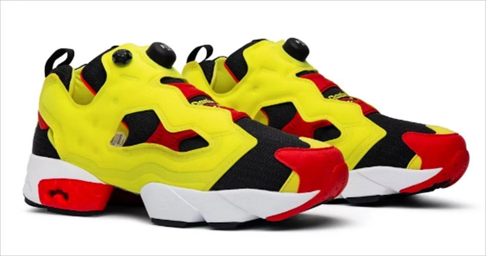 Taille homme Reebok Insta Pump Fury Prototype Citron EF3014 - Photo 3/4