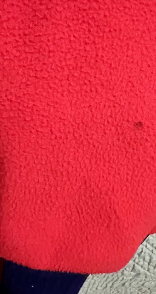 Vintage 80s Patagonia Fleece Zip Up Jacket Men's LARGE Red eBay