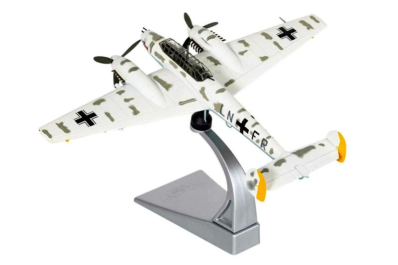 1:72 Corgi Messerschmitt Bf 110F Luftwaffe 10.(Z)JG 5 1942 Fighter Diecast Model - Image 2 of 4