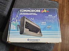 Commodore 64 Computer System in original box with Power Cord Untested
