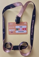 Match 31 Brazil Switzerland 2022 FIFA World Cup VIP Pass & Lanyard