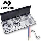 DOMETIC SMEV 9722 RH SINK & HOB COMBINATION UNIT + HOT & COLD TAP VW T5 CAMPER
