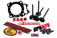 04-07 CRF250R CRF 250X Kibblewhite Stainless Valves Valve Seals 78mm Head Gasket