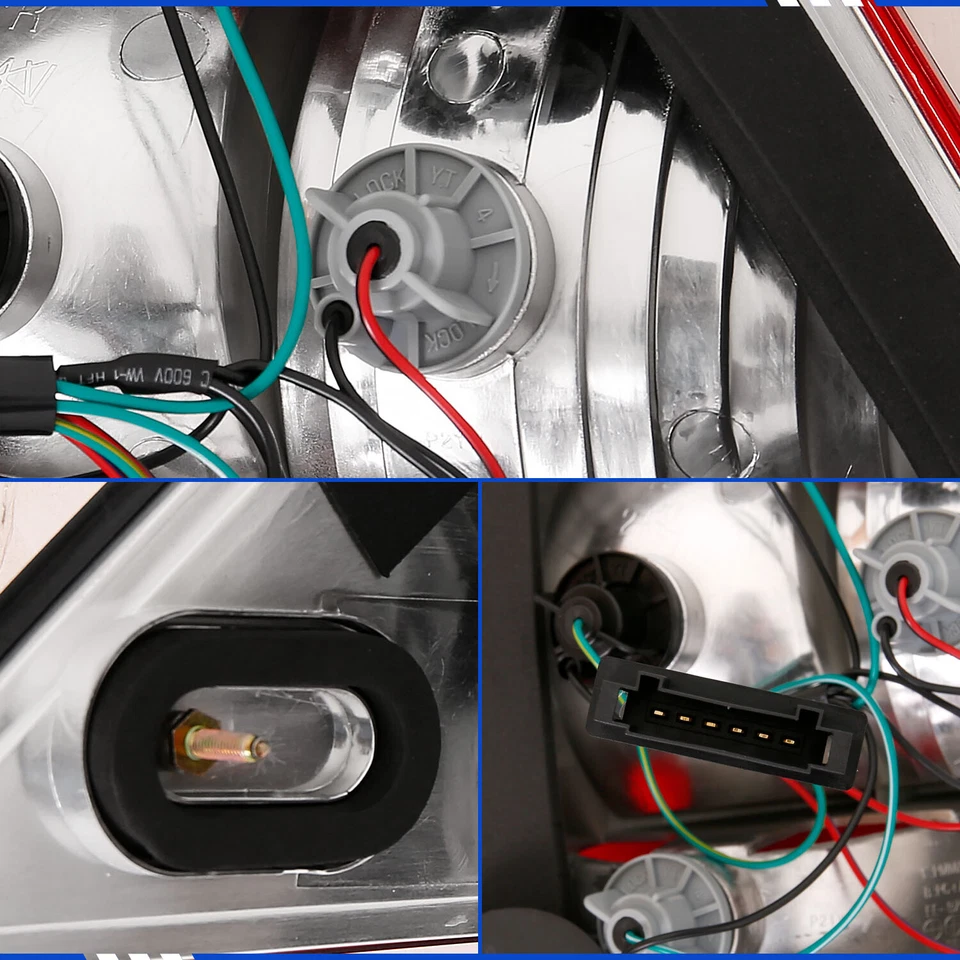 Luz trasera de freno trasera Mercedes Benz W203 Clase C C230 C320 AMG 2001-2004 Foto 4 de 4