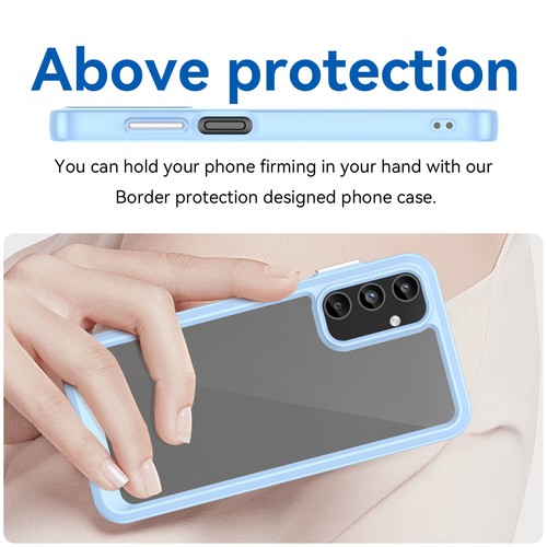 For Samsung A05 A05s A14 A15 A25 A35 A54 A55 Shockproof Clear TPU+PC Case Cover - Picture 40 of 53