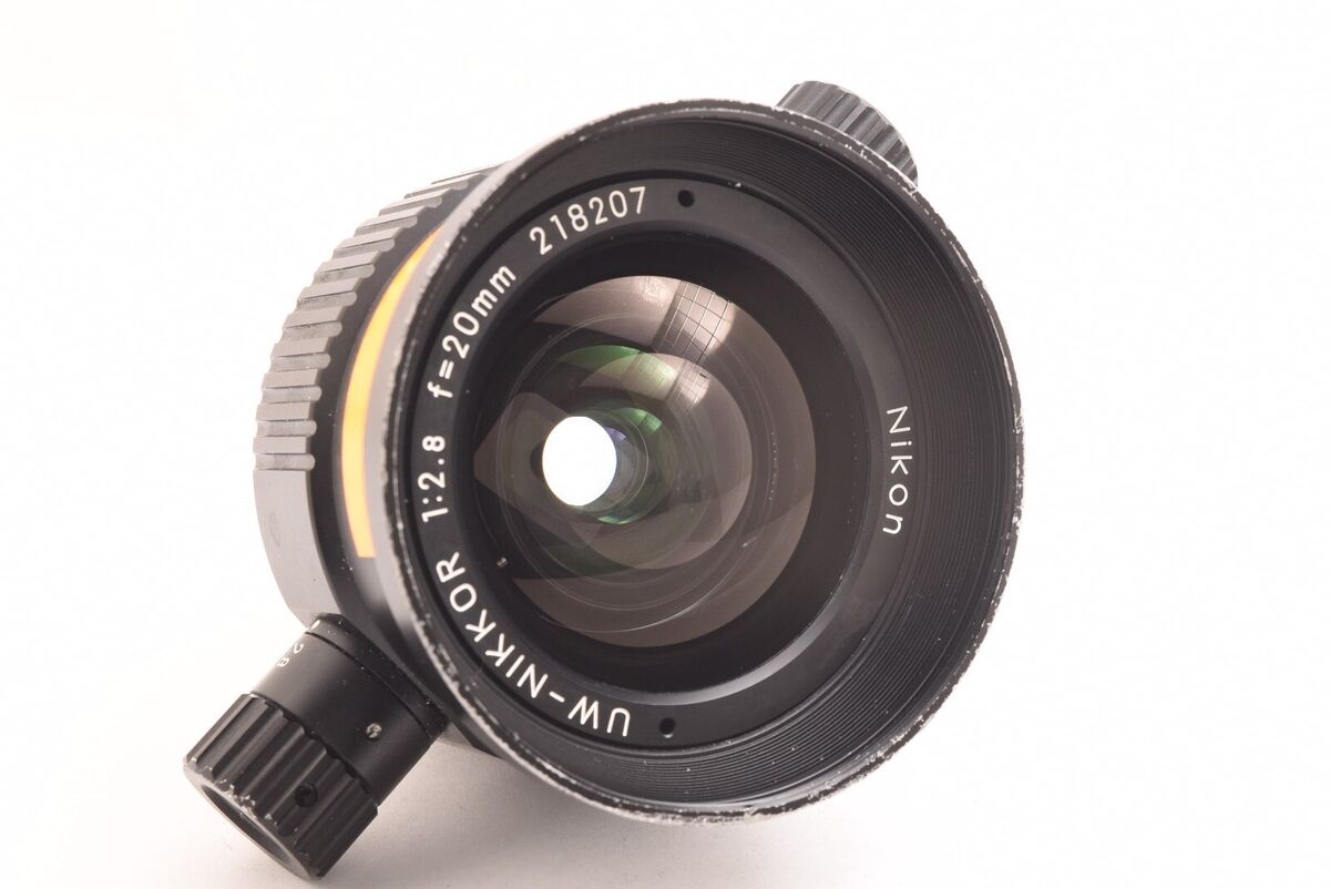 Nikon UW-Nikkor 20mm F2.8 lens for Nikonos camera NIKONOS-V Nikon UW-Nikkor 20mm F2.8 lens for Nikonos camera NIKONOS-V