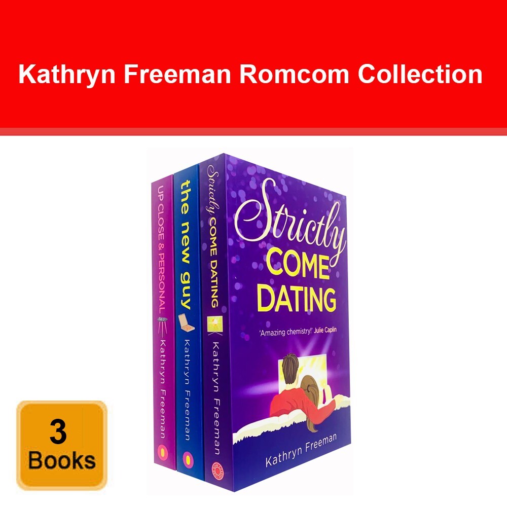 Kathryn Freeman Romcom Collection 3 Books Set The New Guy, Up Close and Personal