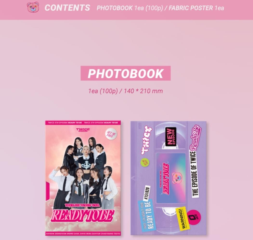 TWICE 5TH WORLD TOUR READY TO BE OFFICIAL MD GOODS EPISODE