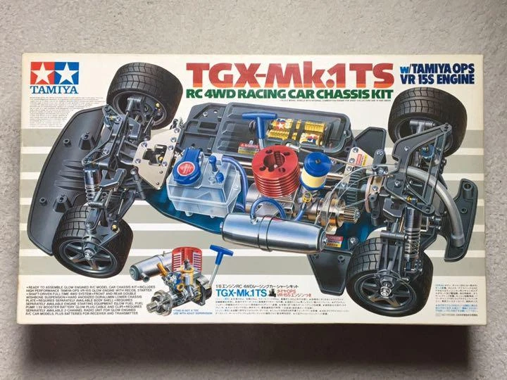Vintage Discontinued Tamiya En Sinnrc Tgx-Mk.1 Ts