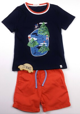 Jungen Kleidung BILLIE BANDIT T-Shirt & CARREMENT BEAU Shorts 5 Jahre 108 cm sehr guter Zustand