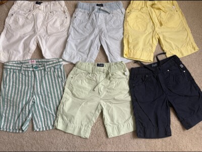 Set of 6 pairs of shorts, 4-5T by Il Gufo