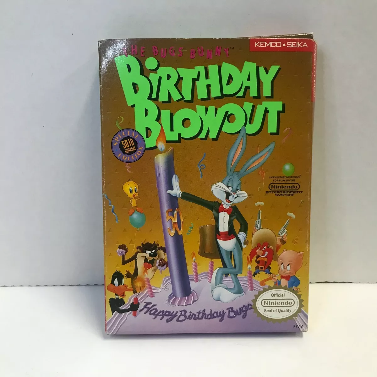 Bugs bunny birthday blowout nes outlet