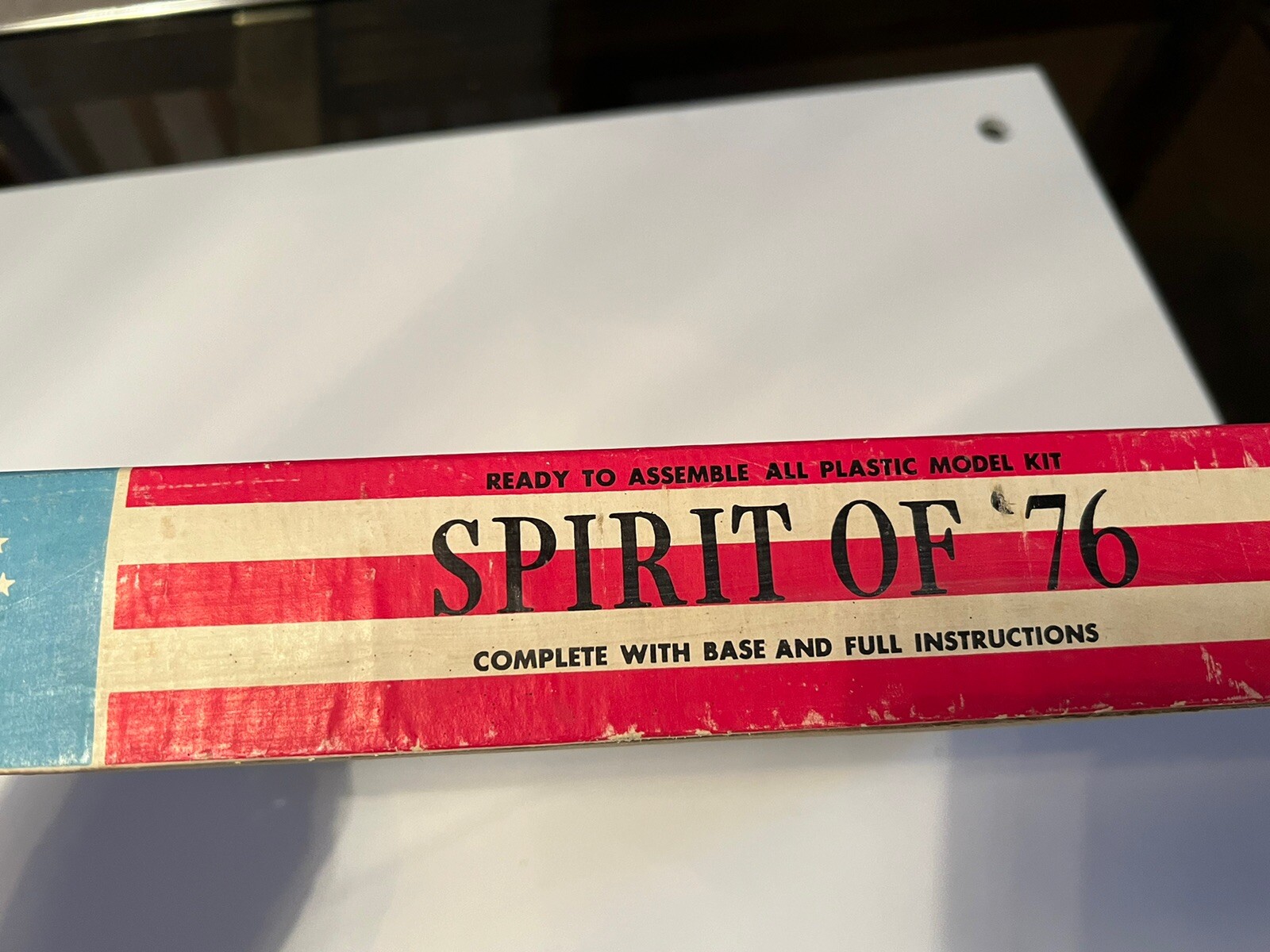 Vintage Palmer Plastics, Inc. ‘SPIRIT OF ‘76’ 1/12 Scale Plastic Model