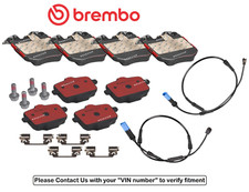 Front & Rear Brake Pad OES Ceramic +Sensor for BMW X7 xDrive50i 19-20