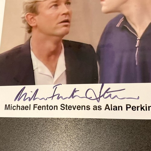 Michael Fenton Stevens HAND Signed 8x10 Photo, Autograph Only Fools Groovy - Picture 3 of 5