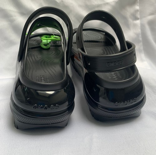 Crocs Mega Crush Sandal Men's Size 7, Women's Size 9 (207989 001) Black - Picture 9 of 11