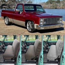 Full Size Saddle Blanket Bench Seat Covers For Chevrolet C10 C20 C30 1960-1964
