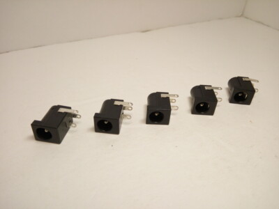 5x Pack 5.5mm x 2.1mm Universal DC Jack Female Power Port Socket Lot PC Laptop A
