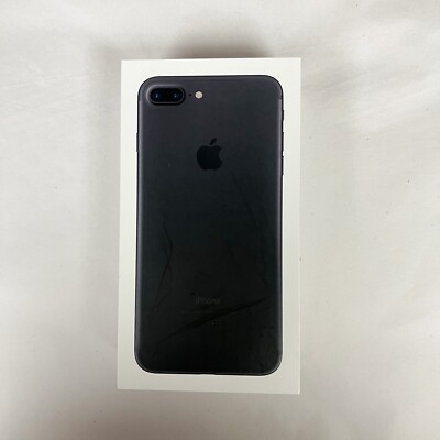 Apple iPhone 7 Plus Empty Original Retail Box 32GB - EMPTY BLACK