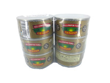 Genova Yellowfin Tuna in Olive Oil Canned 6 pack  7 oz cans 