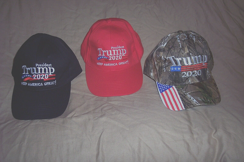 3 Trump Caps President Trump 2020 Hat Lot Camo Hat Trump Cap Keep America Great - Picture 2 of 8