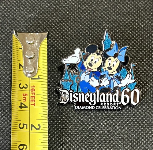 2X Disneyland Resort 60th Diamond Celebration Disney Trading Pin & Lanyard Set - Picture 12 of 14