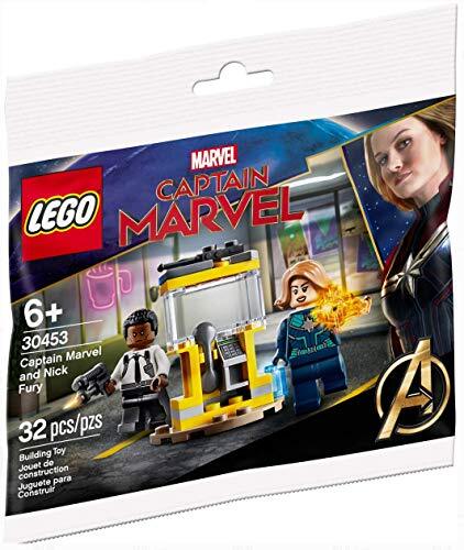 Lego Marvel Capitan Marvel e Nick Fury Limited Edition Polybag