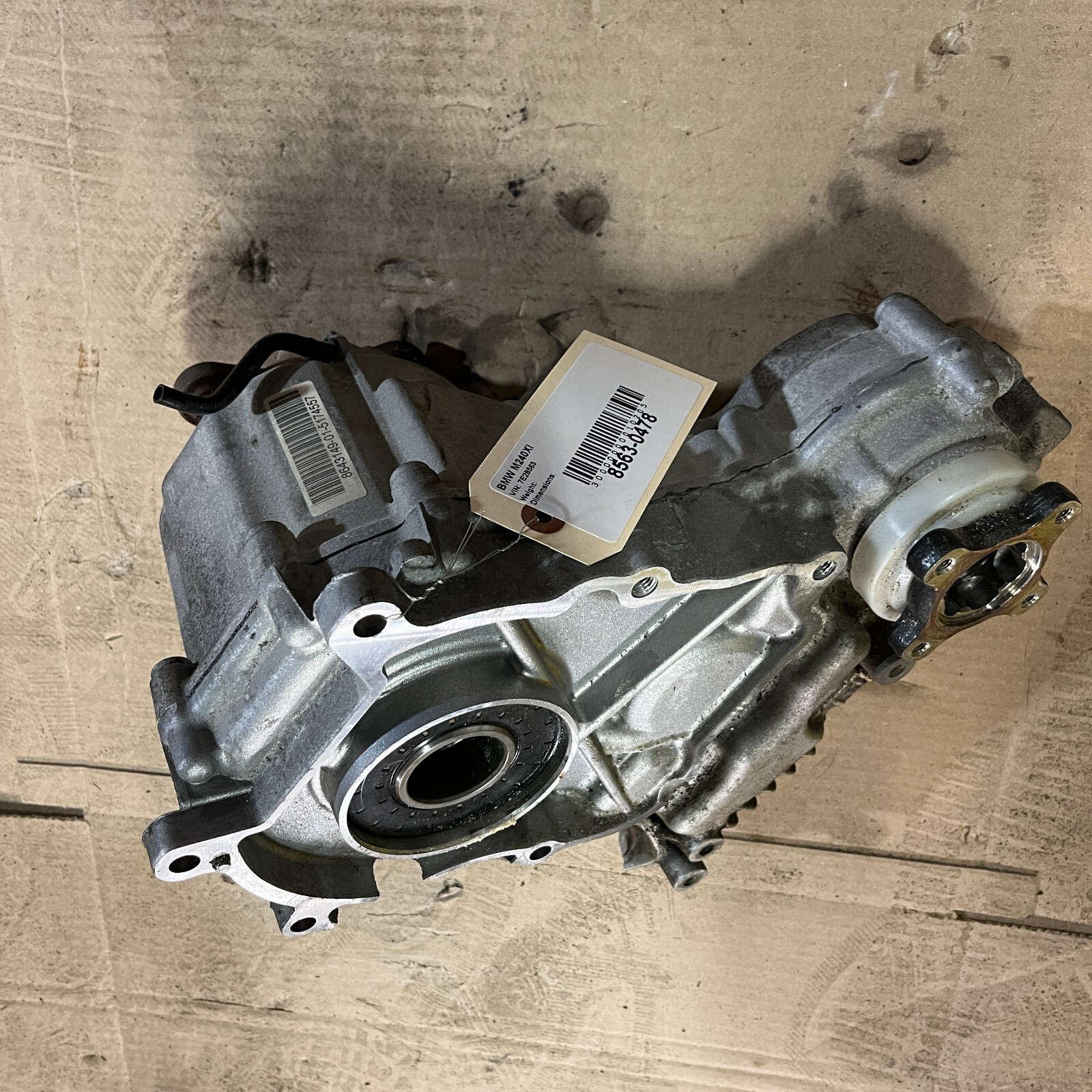 2017 2021 BMW M240XI GENUINE BMW TRANSFER BOX, CASE AUXILIARY