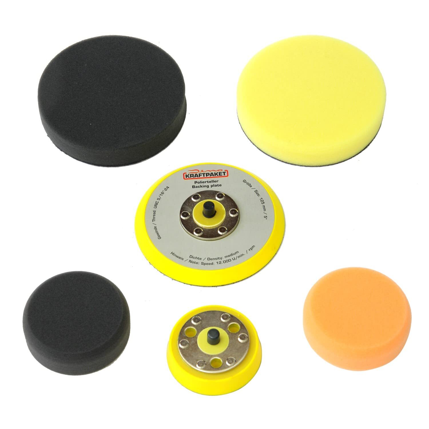 Dino KRAFTPAKET Set upgrade composto da piastra di supporto da 75 mm 125 (K6X)