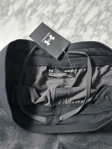 Under Armour UA Unstoppable Knit Shorts Gray Black 1370378 010 NEW Men's Large - Picture 8 of 11