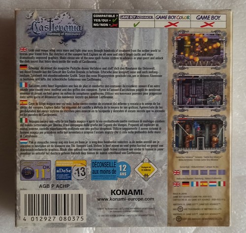 Castlevania Harmony of Dissonance GameBoy Advance GBA España COMO NUEVO MINT - Imagen 6 de 7