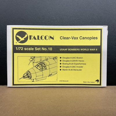#ad Falcon Clear Vax Canopies USAAF Bombers World War II 1 72 Scale Model No. 10 $19.99