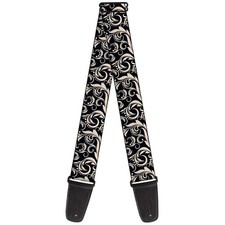 Guitar Strap - Filigree Navy/Khaki ACC NEW