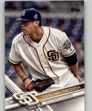 2017 Topps Christian Friedrich #24 San Diego Padres
