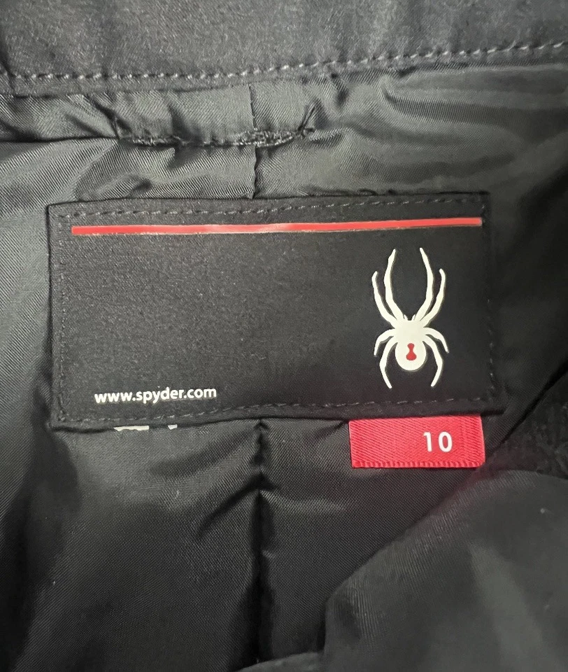 Calças/shorts de esqui Spyder novo com etiquetas crianças/meninos tamanho 10 - Imagem 4 de 4