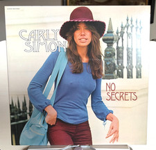 Cleaned & Tested - Carly Simon - No Secrets - 1972 Pop Rock LP